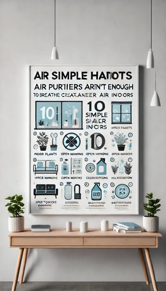 Air Purifiers Aren’t Enough: 10 Simple Habits to Breathe Cleaner Air Indoors