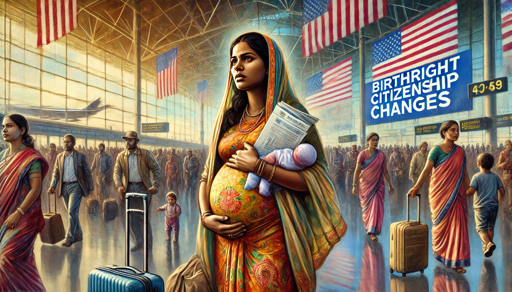 Birthright citizenship panic: जन्मसिद्ध नागरिकता पर चिंता: भारतीय गर्भवती महिलाओं की अमेरिका में ट्रंप की डेडलाइन से पहले पहुंचने की कोशिश