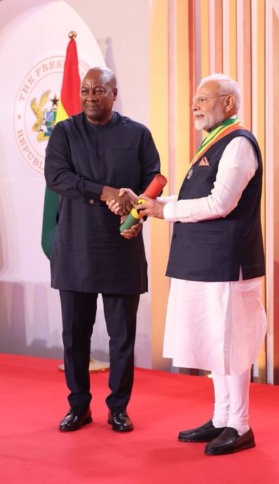 What is the relationship between India and Ghana?