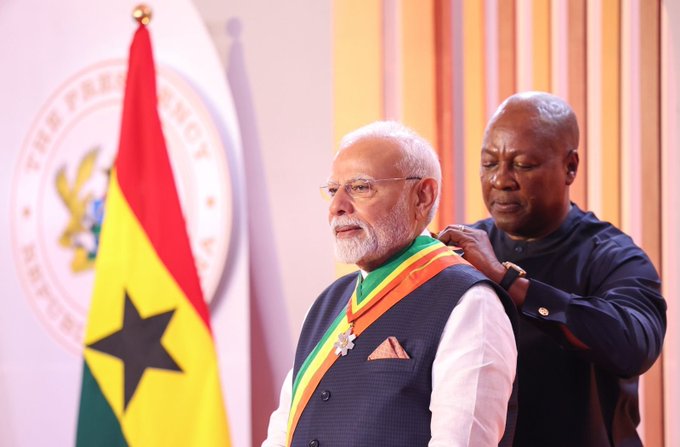 What is the relationship between India and Ghana?